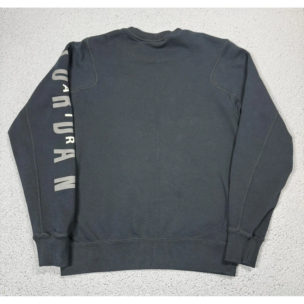 Jordan Sweatshirt Mens Medium Fleece Crewneck Pullover Jumpman Logo 810747-010